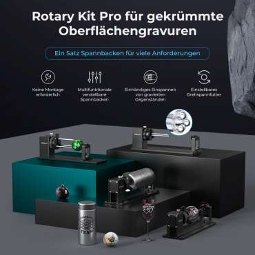 Creality Rotary Kit Pro Rotationswalze 3ddruckboss